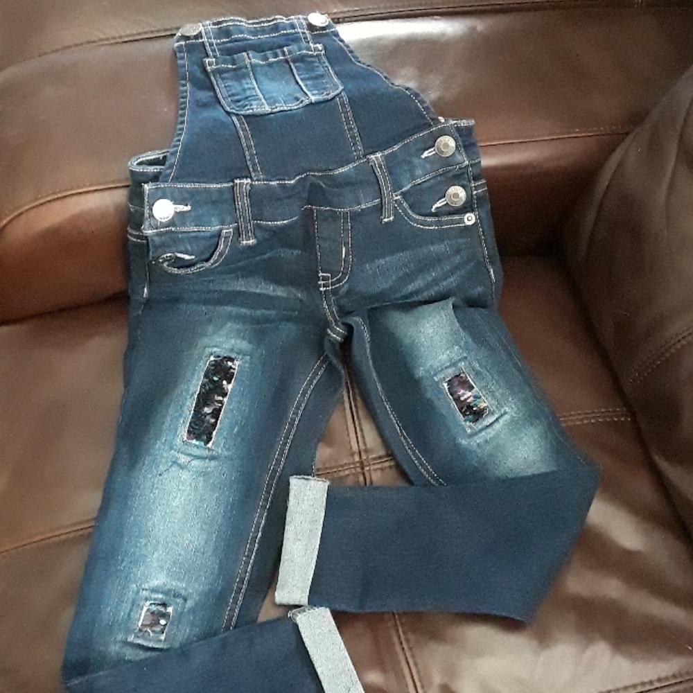 Girls Justice Overalls